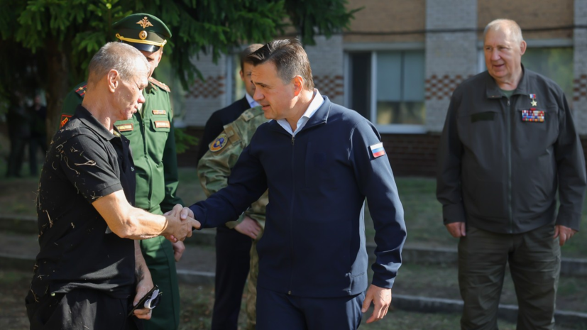 Воробьёв рассказал о военной службе по контракту в Московской области