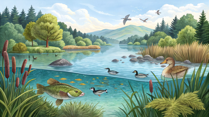 Учёные рассказали об уникальном биоразнообразии Хальзовского озера в Нижнем Новгороде