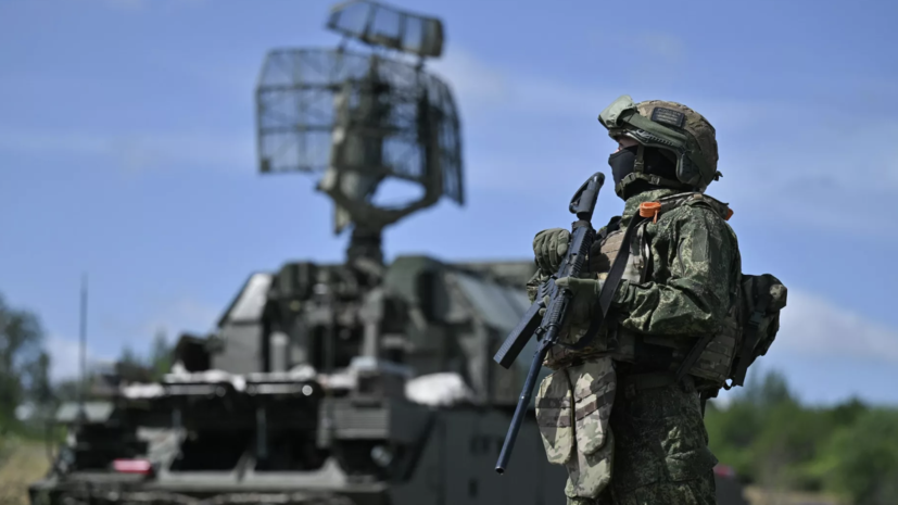 ВС России сбили самолёт Су-27 ВСУ