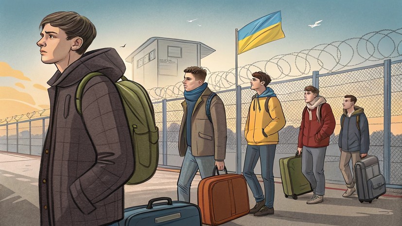 «Экспорт протестного потенциала»: что происходит после частичного снятия запрета на выезд мужчин за границу на Украине