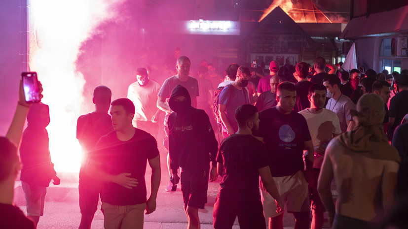 В Сербии задержали организатора и двух участников беспорядков в Нови-Саде