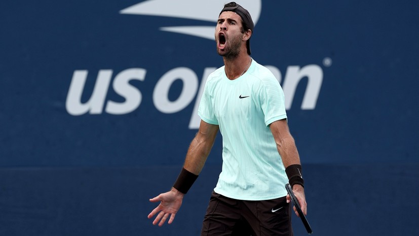Упущенные возможности: Хачанов имел пять матчболов, но проиграл неизвестному поляку, ещё трое россиян покинули US Open
