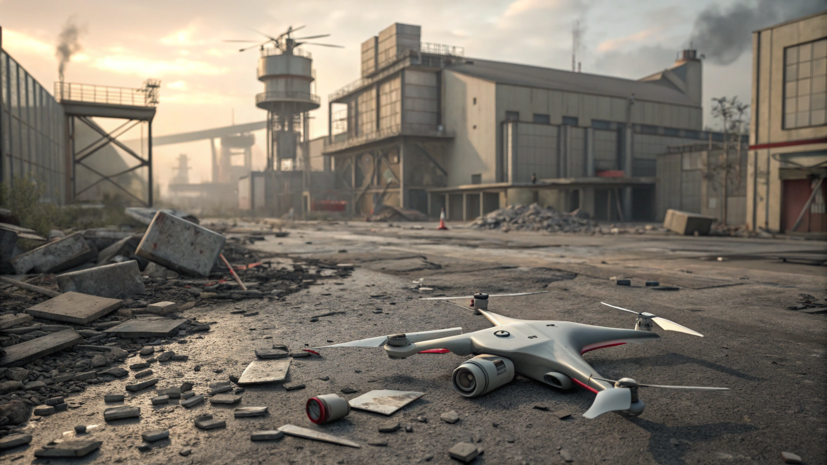 Миляев: в Тульской области обломки БПЛА упали на территории предприятия