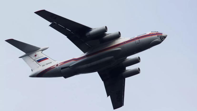 Самолёт Ил-76 привлекли к тушению лесного пожара около Геленджика