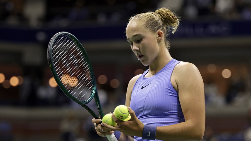Рассыпалась под давлением: Андреева проиграла Таусенд и вылетела с US Open