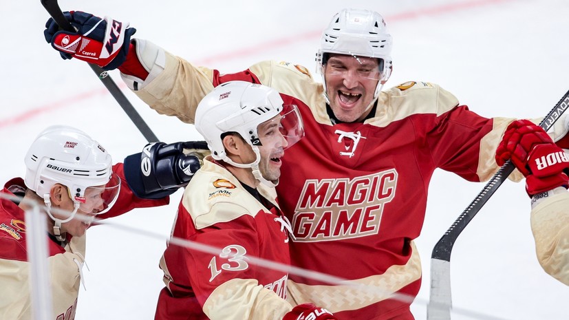 Команда Дацюка с Овечкиным в составе одержала победу в его прощальном матче