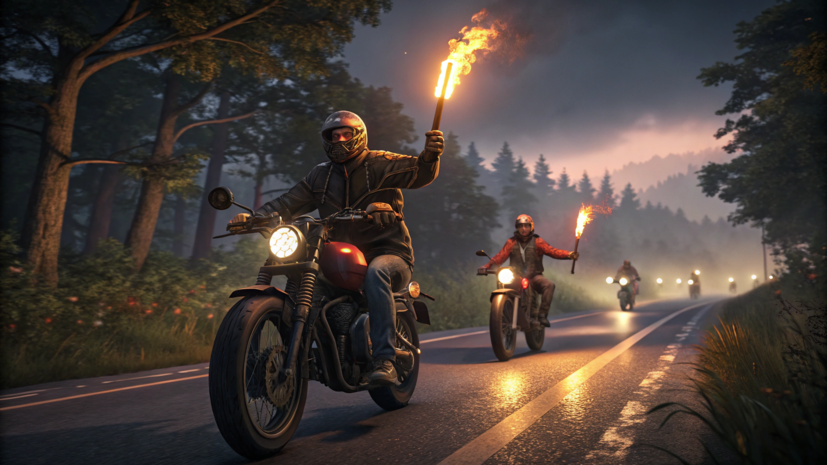 «Известия»: польские байкеры устроили провокацию у мемориала в Тверской области