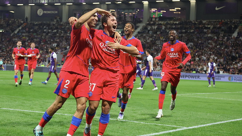 ПСЖ разгромил «Тулузу» в Лиге 1 без помощи Сафонова