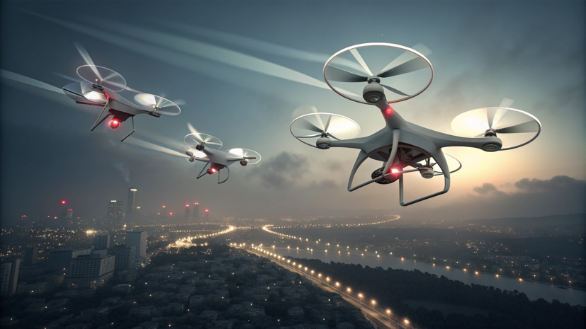 Беспилотник упал на дорогу в Средней Ахтубе Волгоградской области