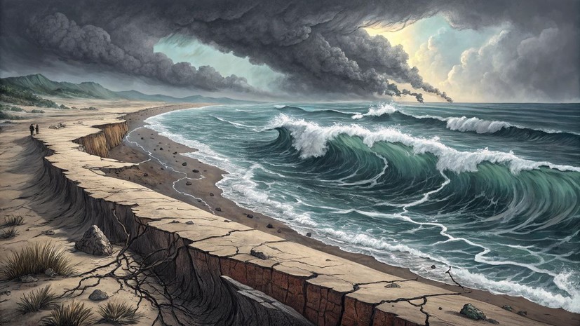 Nature Geoscience: под Атлантическим океаном формируется зона мегаземлетрясений