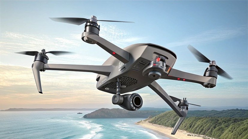 SHOT: дрон-разведчик США летает над Чёрным морем недалеко от Севастополя