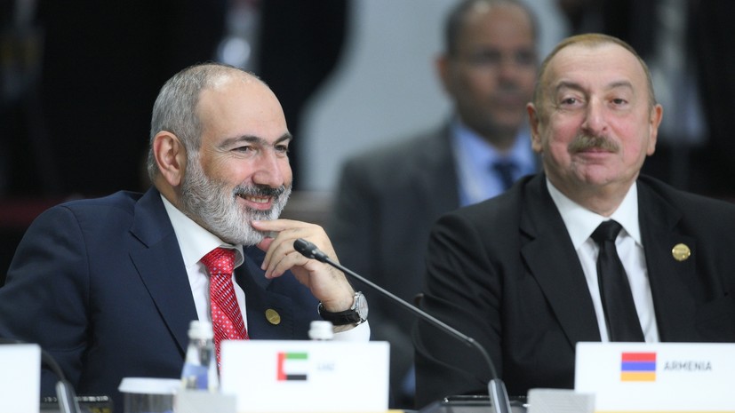 Пашинян и Алиев обсудили мирную повестку Армении и Азербайджана на полях ШОС
