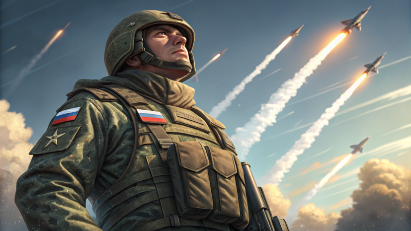 ВС России поразили пункты управления и производства БПЛА и склады снарядов ВСУ