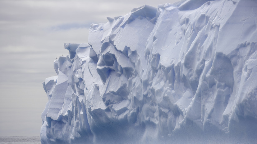Профессор Зайков назвал опасным раскол айсберга А23а