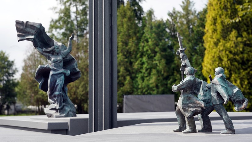 В Калининграде открыли парк с копиями снесённых в Европе военных памятников