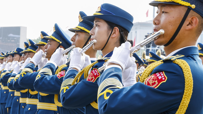 Колонна ракет с ядерными боеголовками появилась на параде в Пекине