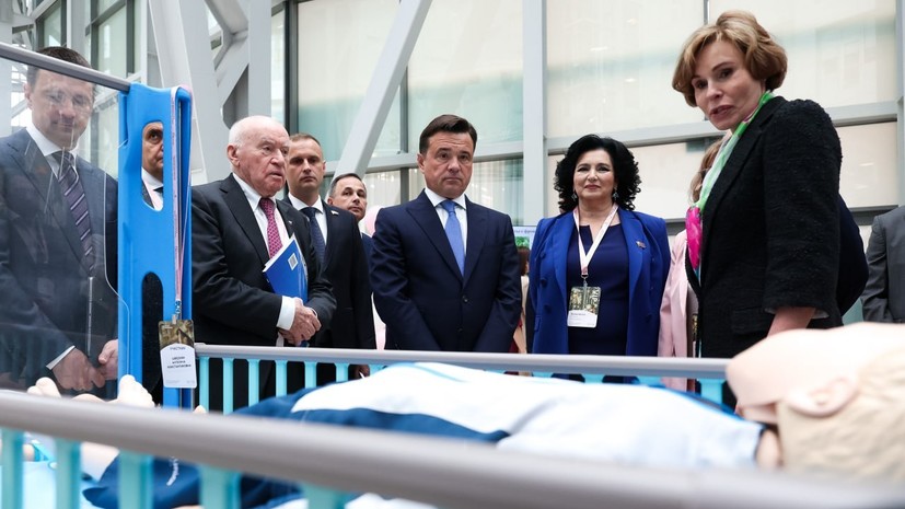 Воробьёв открыл съезд детских врачей в Подмосковье