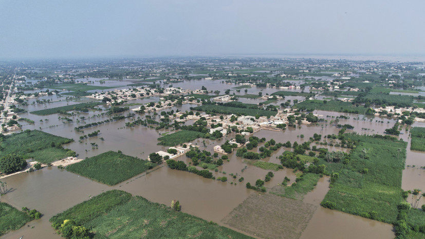 ООН: наводнения в Пакистане затронули 2,4 млн человек