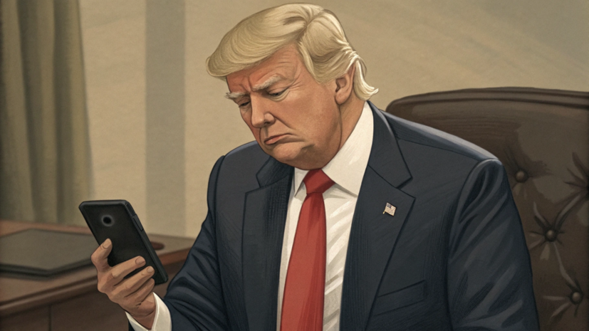 AFP: Трамп, анонсируя телефонный разговор, имел в виду не Путина, а Зеленского