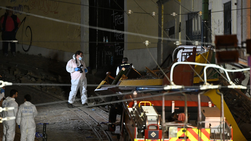 Число погибших из-за ЧП c фуникулёром в Лиссабоне возросло до 17