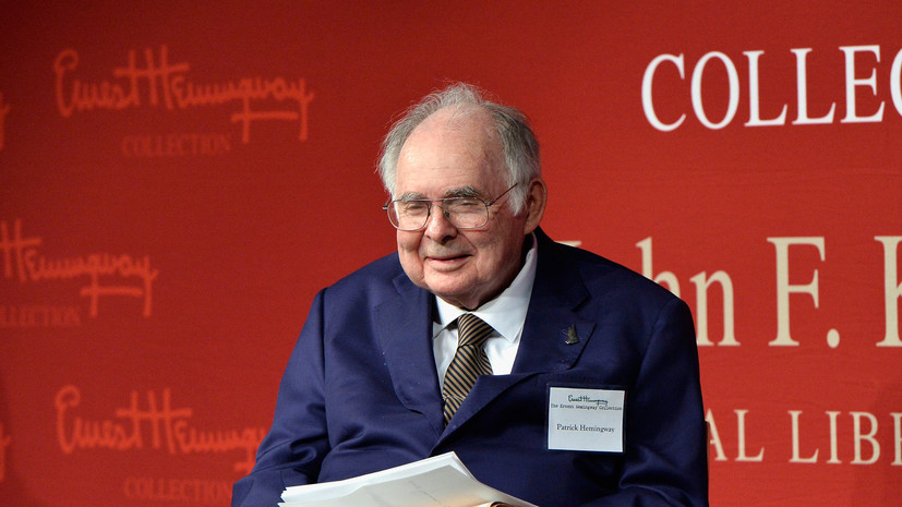 Умер младший сын Эрнеста Хемингуэя Патрик