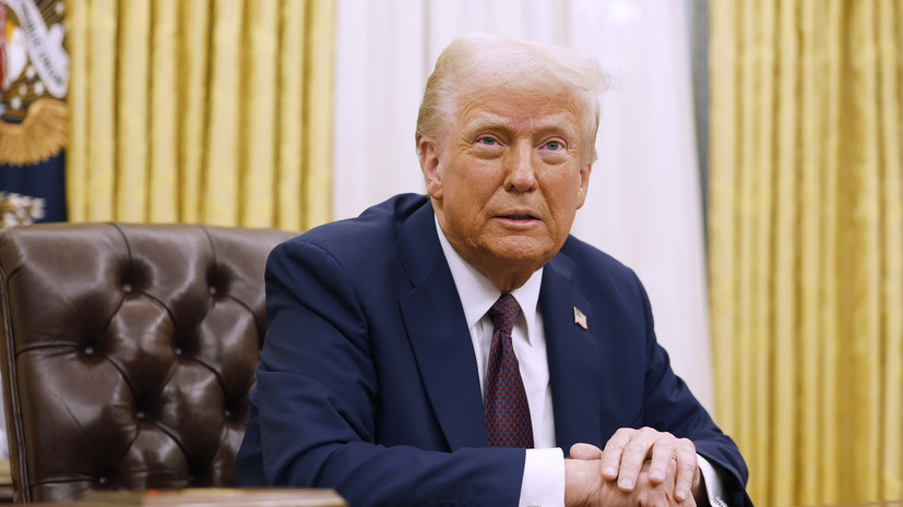 Трамп выступит с заявлением из Овального кабинета в 23:00 мск