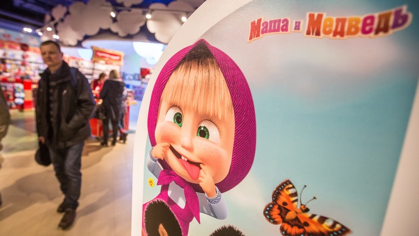 В Верховной раде предложили запретить мультфильм «Маша и Медведь» на Украине