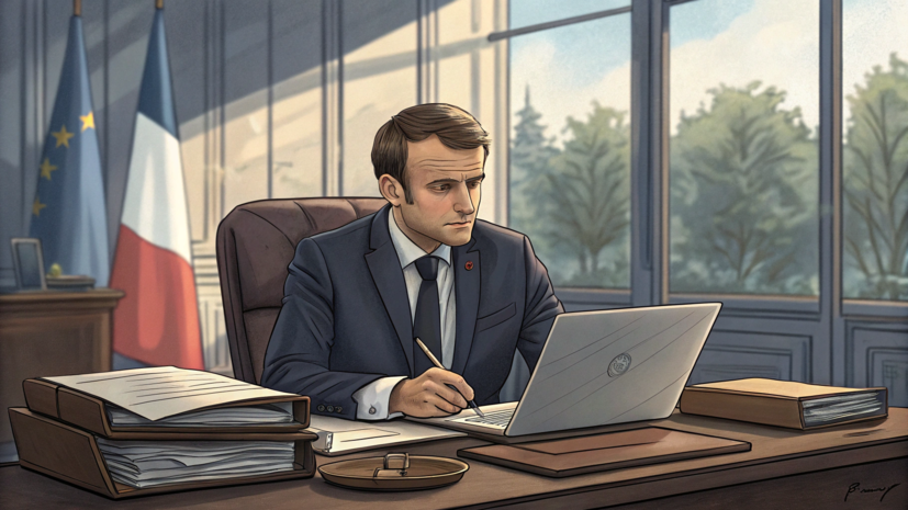 AgoraVox: Макрон оправдывает все проблемы Франции «вмешательством России»