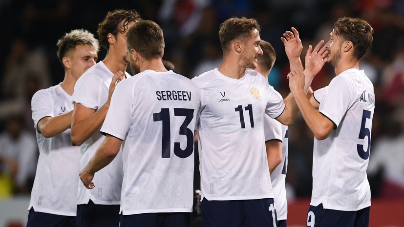 Сборная России разгромила команду Катара в товарищеском матче