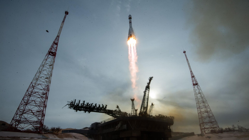 Ракету с «Прогрессом МС-32» вывезли на стартовый стол Байконура