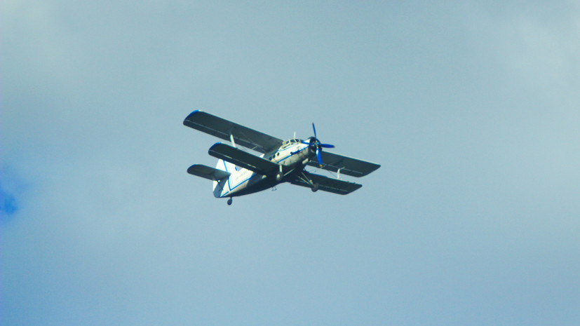 Самолёт Ан-2 упал в Ростовской области при сельхозработах