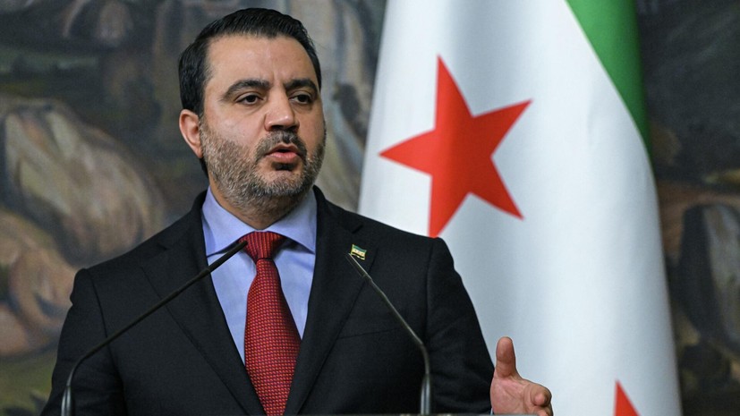 SANA: аш-Шараа принял российскую делегацию во главе с Новаком в Дамаске