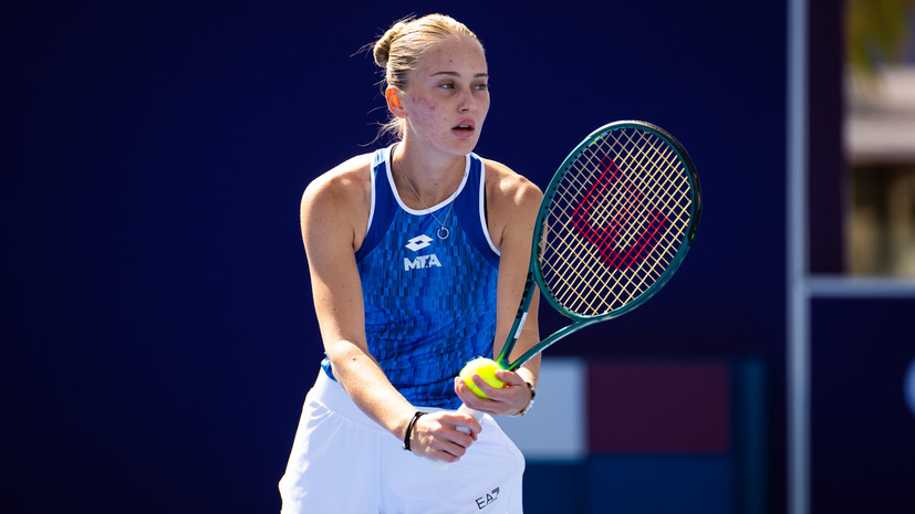 Кудерметова проиграла в первом круге турнира WTA 500 в Гвадалахаре