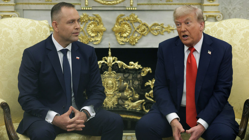 Навроцкий обсудил с Трампом инцидент с дронами