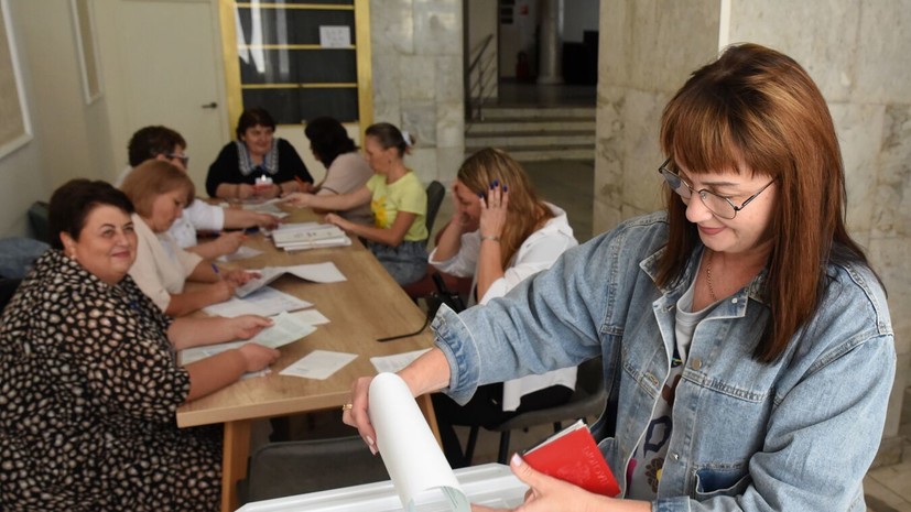 В России начался единый день голосования