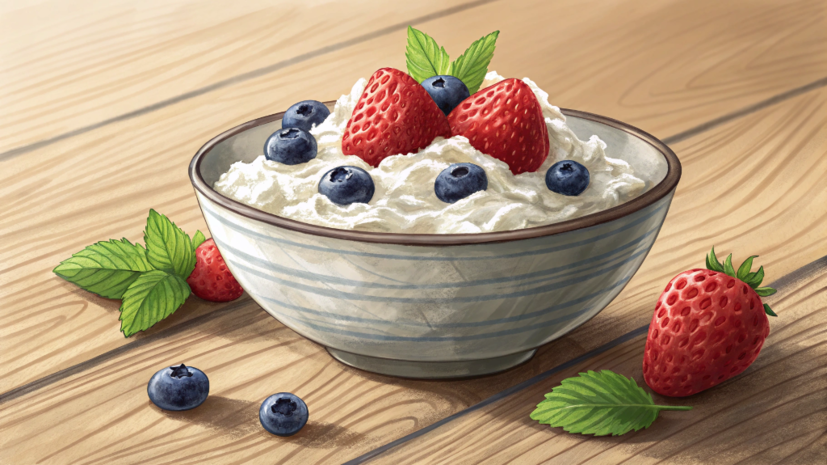 Диетолог назвала творог с ягодами хорошим вариантом для антистрессового перекуса