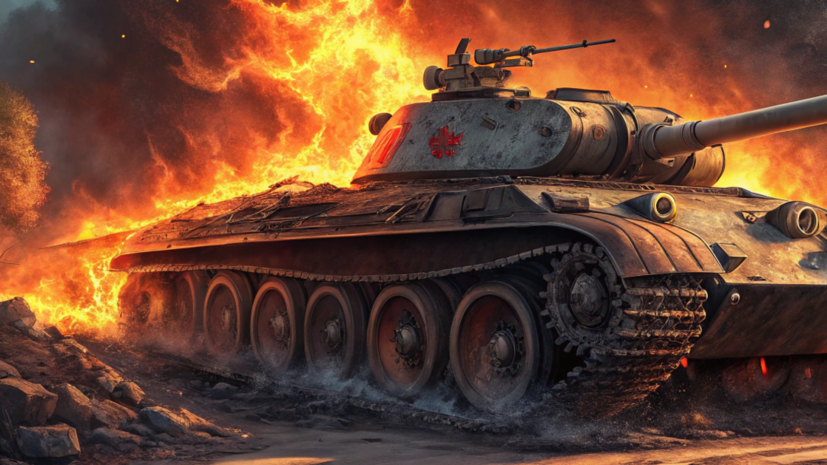 Боец Депутат: польские танки РТ-91 сгорают после первого попадания в них