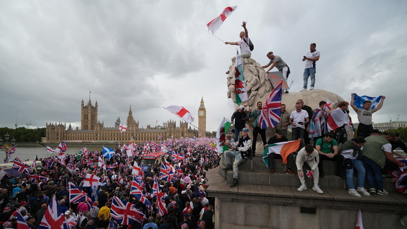 Политолог предположил, что протестная деятельность в Британии будет продолжаться