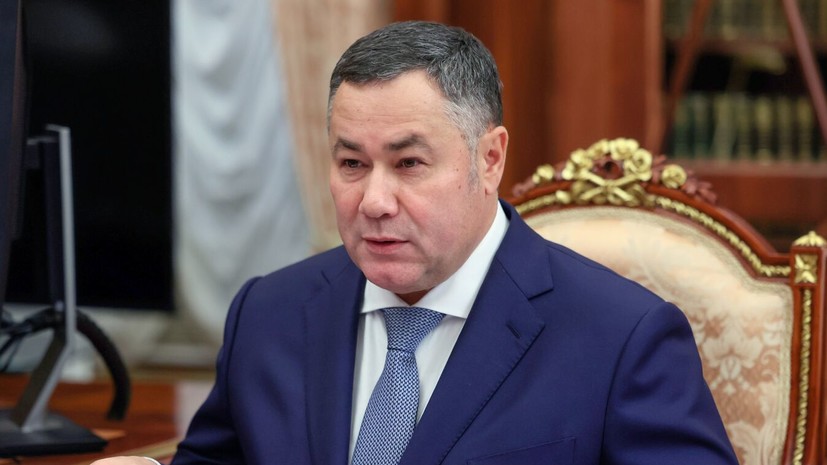 На Украине заочно осудили главу Тверской области за помощь Бердянску учебниками