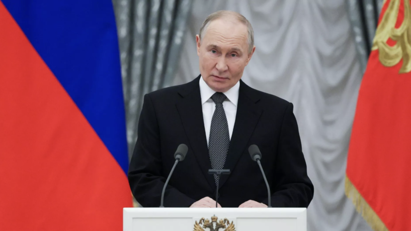 Путин объявил благодарность четырём больницам в Курской области