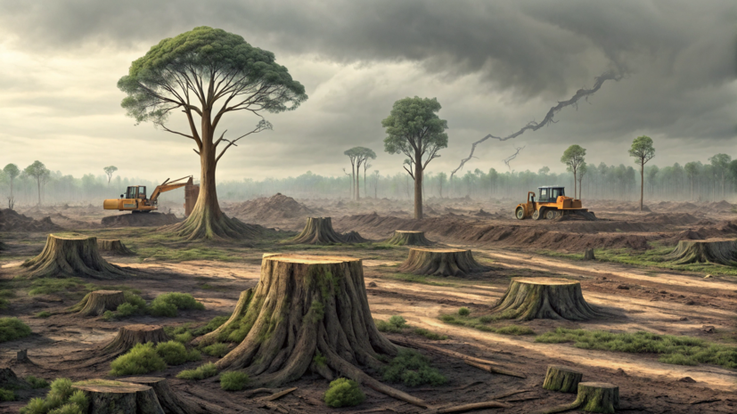 На Среднем Урале пресекли незаконную вырубку леса на 450 млн рублей