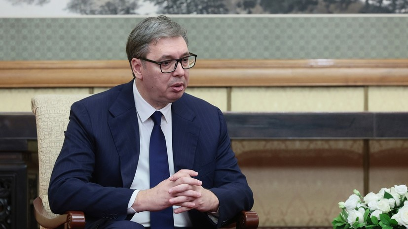 Вучич поблагодарил СВР за предупреждение о подготовке «майдана» в Сербии