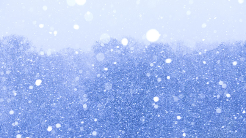 Снег ожидается в начале октября в ряде регионов европейской части России