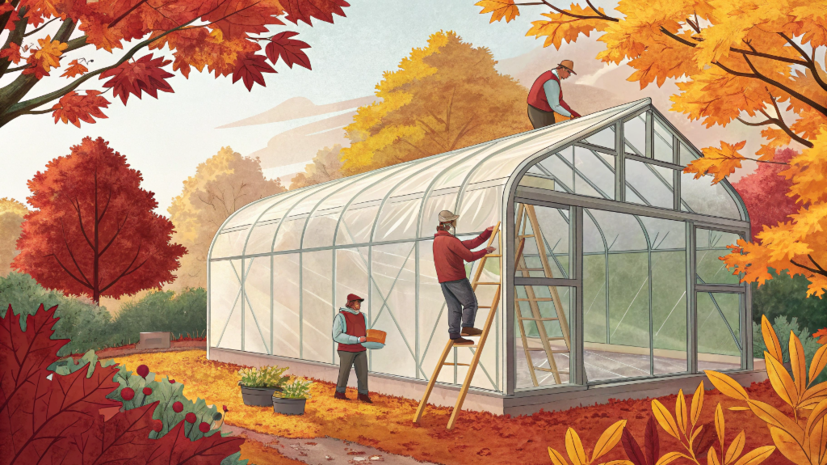 В Союзе садоводов напомнили о важности обработки теплицы осенью