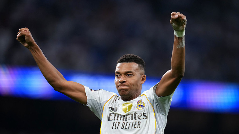 Дубль Мбаппе с пенальти помог «Реалу» обыграть «Марсель» в матче Лиги чемпионов