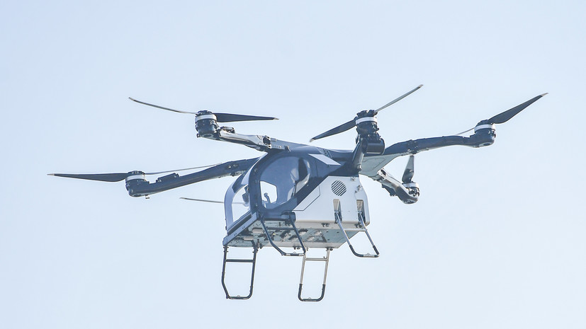 Два летающих автомобиля столкнулись в воздухе в Китае