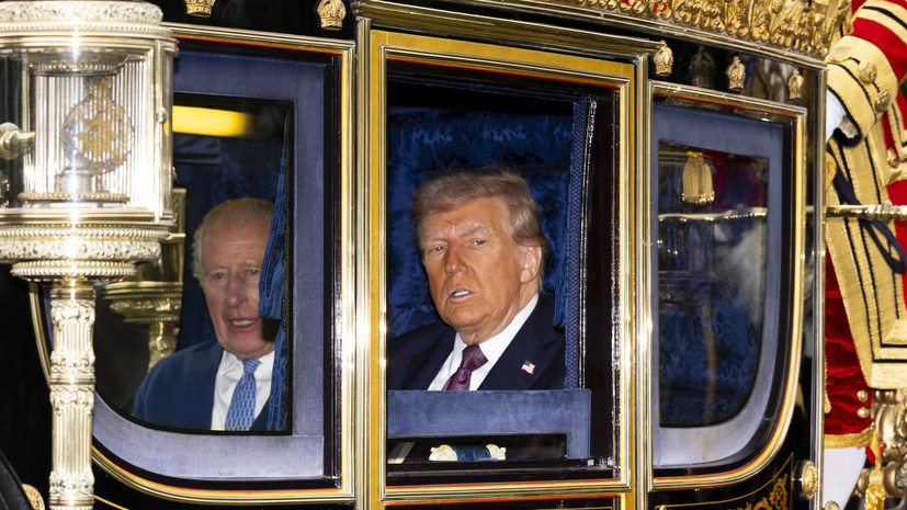 Трамп с супругой отправились в Виндзорский замок в Британии