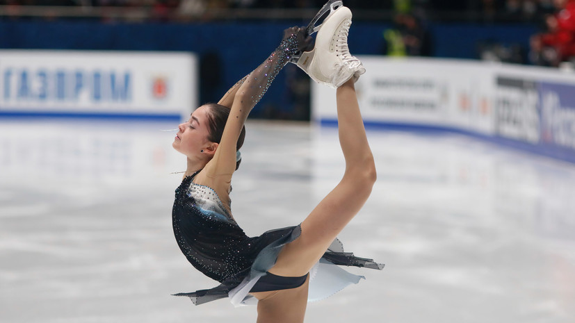 Петросян без ошибок откатала короткую программу на первой тренировке в Пекине