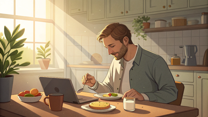 Диетолог Говорушко посоветовала завтракать перед работой