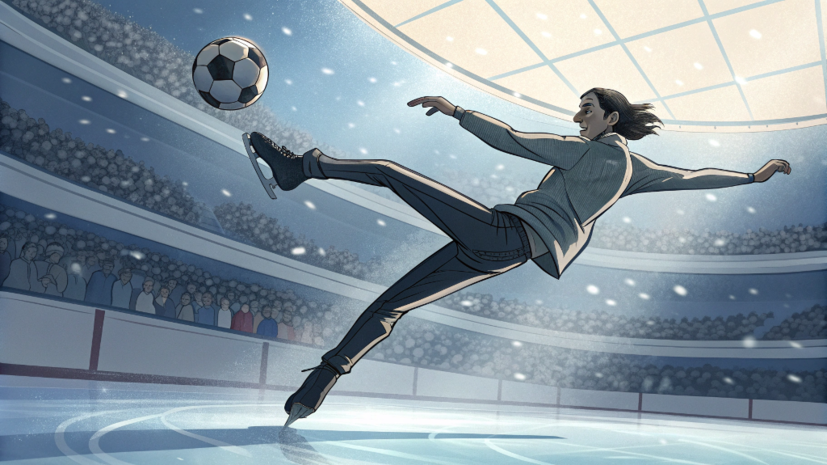 Тренер Давыдов объяснил, почему фигуристам не стоит заниматься футболом